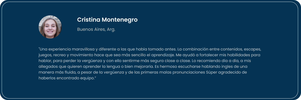 Testimonios