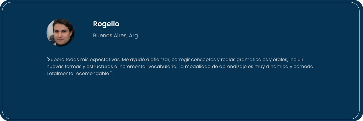 Testimonios
